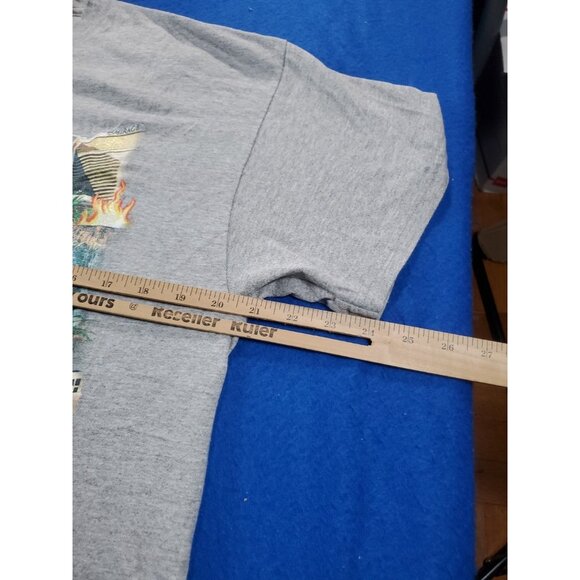 Vintage MGM MIRAGE Las Vegas Gray T-Shirt Men's Size XL - Picture 10 of 15